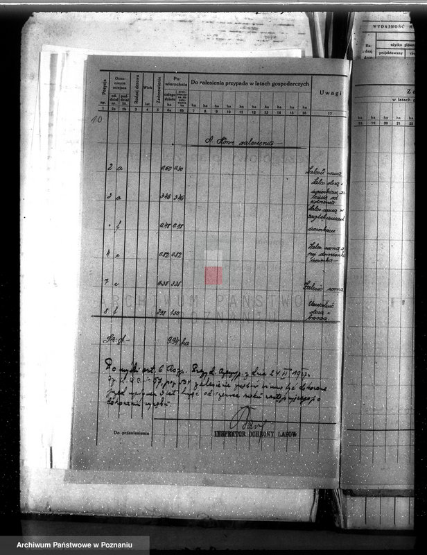 Obraz 14 z jednostki "Dodatkowy plan urządzenia gospodarstwa leśnego dla lasu majętności Grzuszyn powiat szamotulski 1937-1938"