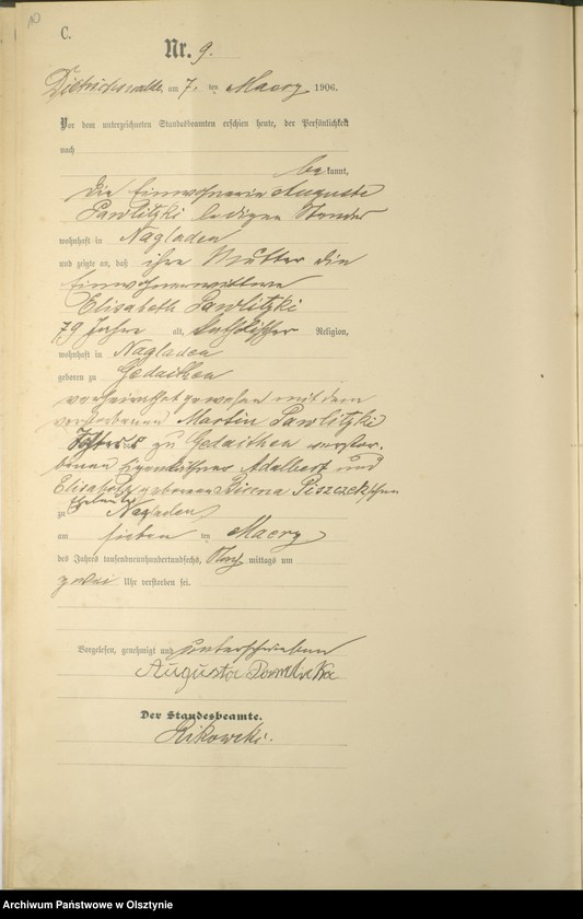 image.from.unit.number "Sterbe-Haupt-Register Nr 1 - 41"