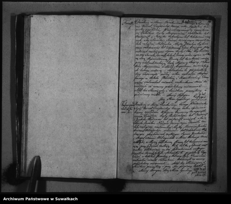 image.from.unit.number "Duplikat Aktów Urodzonych, Umarłych i Zaślubionych Okręgu Parafij Puńskiej Wyznania Mojżeszowego 1833 rok."