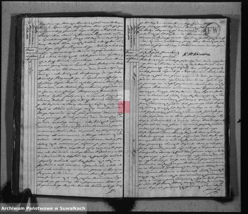 image.from.unit.number "Akta stanu cywilnego zaślubionych w gminie seyneńskiey od 1-go stycznia 1815 roku."