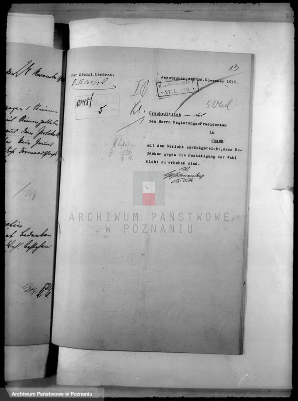 Obraz 17 z jednostki "Die Magistratspersonen der Stadt Rakwitz"