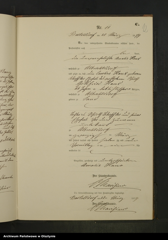 image.from.unit.number "Sterbe-Neben-Register Nr 1 - 39"