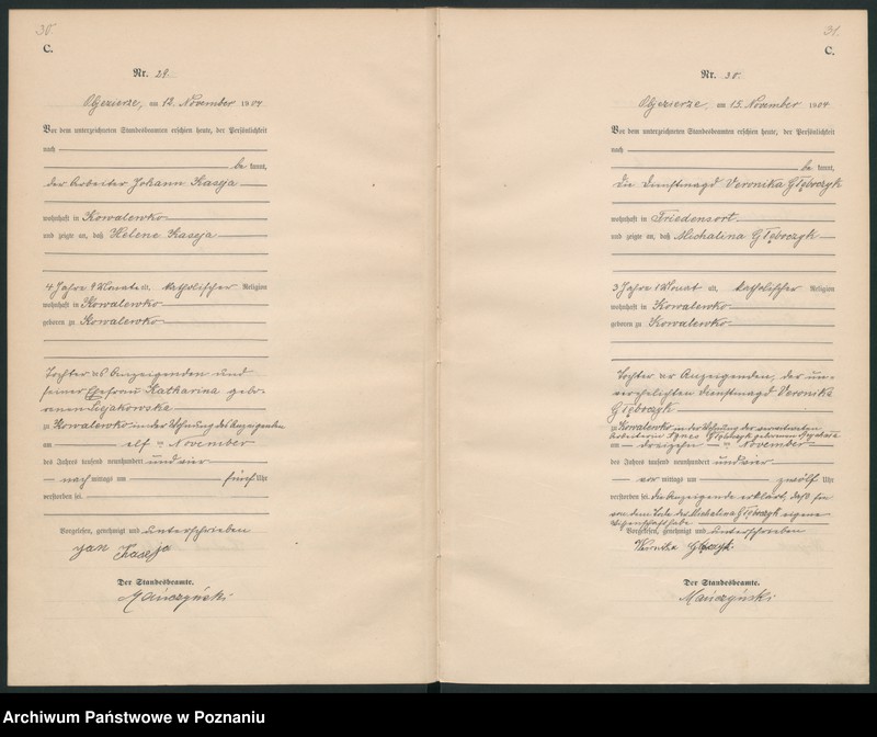 Obraz 18 z jednostki "Sterbe-Haupt-Register"