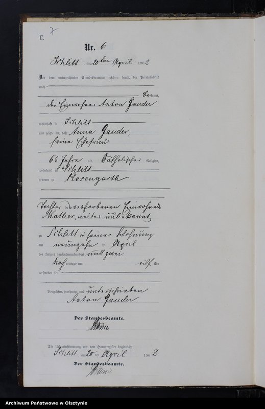image.from.unit.number "Sterbe-Neben-Register Nr 1 - 14"