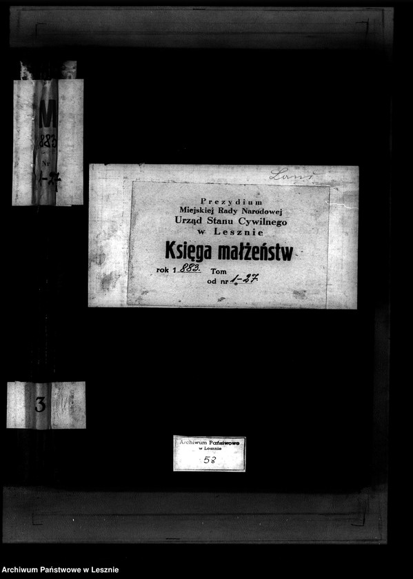 Obraz 3 z jednostki "[Księga małżeństw - wieś]"