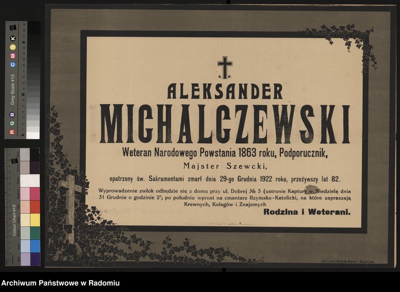 Obraz 7 z kolekcji "Powstanie Styczniowe. Druki i fotografie ku pamięci.111"