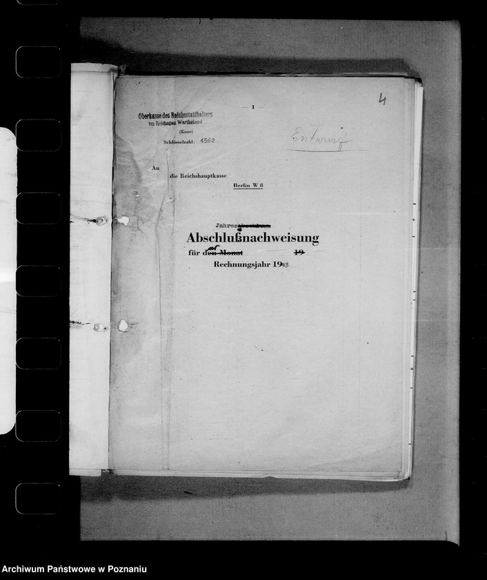 Obraz 8 z jednostki "Abschlussnachweisungen"