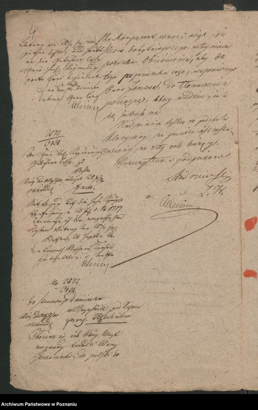 Obraz 7 z jednostki "A. betr. den Auswanderung des Oberstleutnant Ludwik von Sczaniecki zu Boguszyn ohne Emigrationspass"