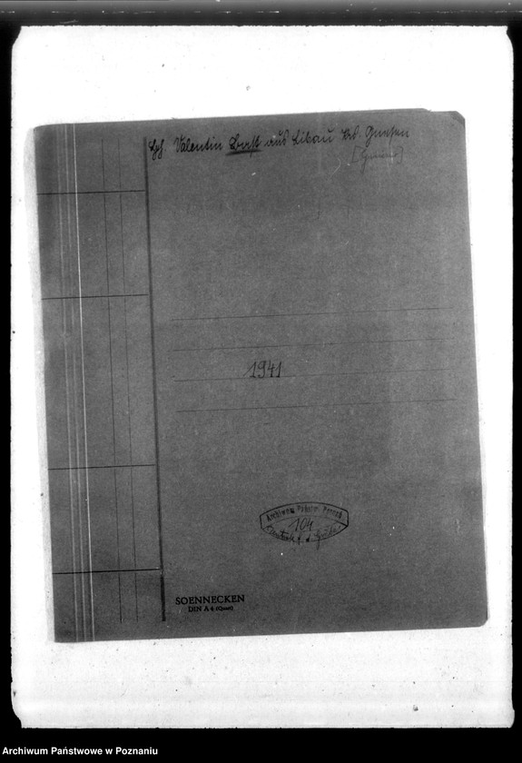 Obraz 4 z jednostki "Valentin Bast aus Liban, Kreis Gnesen (Gniezno)"