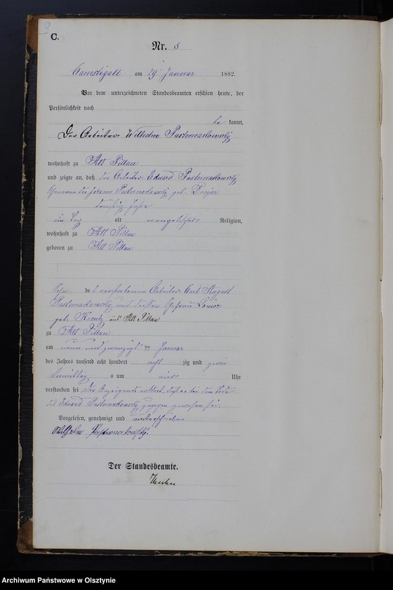 image.from.unit.number "Sterbe-Haupt-Register Nr 1 - 89"
