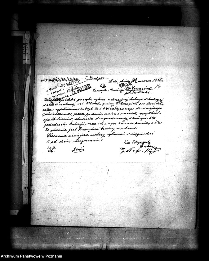 Obraz 20 z jednostki "Zniesienie służebności w osadzie Wilczyn"