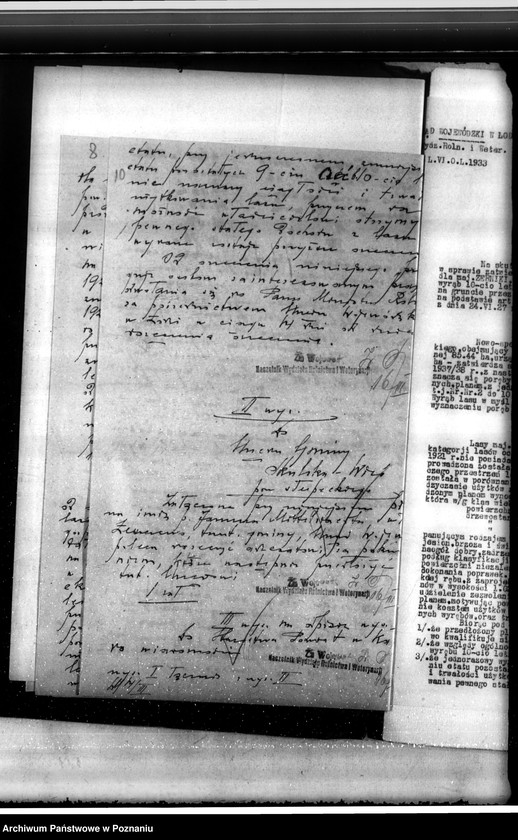 Obraz 14 z jednostki "Sprawa zatwierdzenia uzupełnienia planu gospodarstwa leśnego dla lasów Żerniki powiatu kaliskiego"