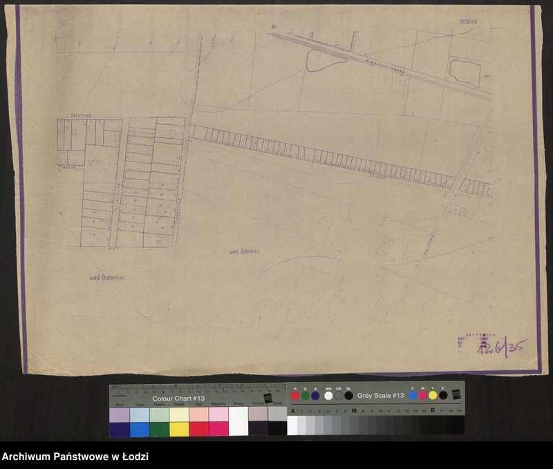 Obraz 1 z jednostki "Plan miasta Łodzi Sekcja NW 45"
