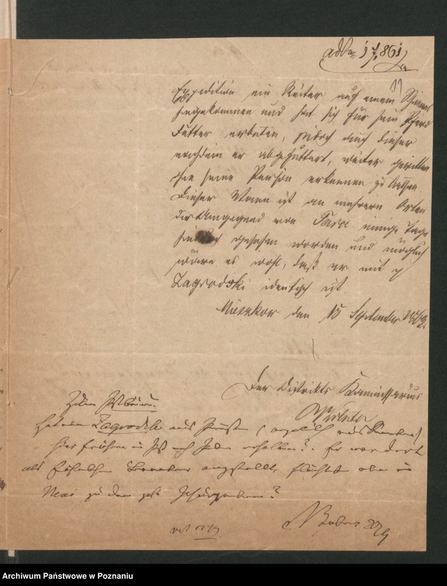 Obraz 15 z jednostki "A. betr. die Familie von Zagrodzki"