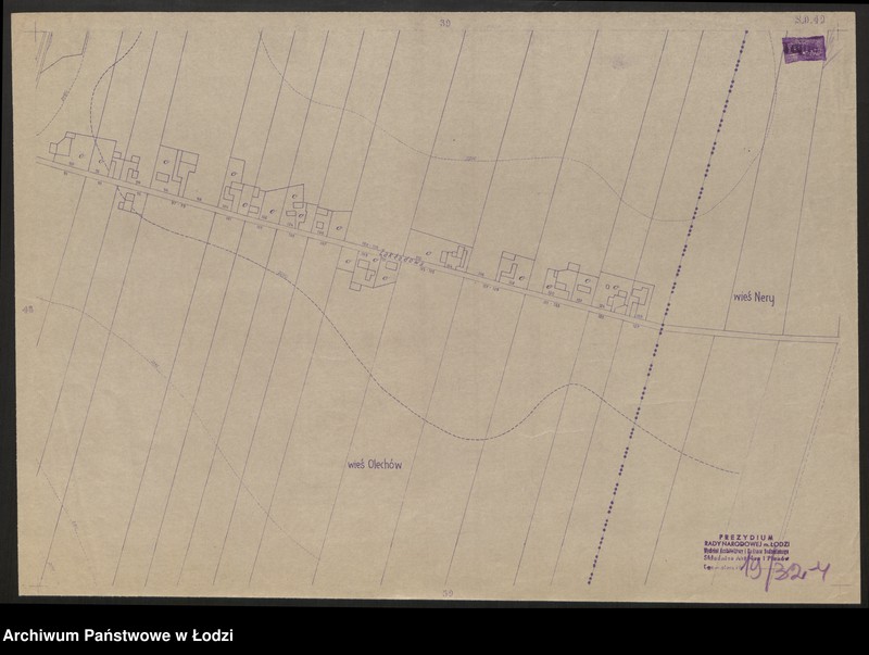 Obraz 4 z jednostki "Plan m. Łodzi 1:2000, odbitki. Sekcja SO 49"