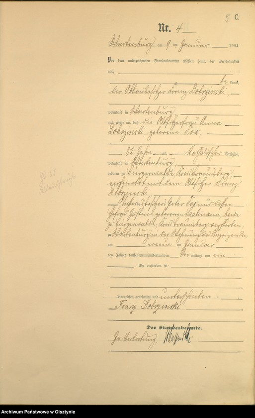 image.from.unit.number "Sterbe-Haupt-Register Nr 1 - 120"