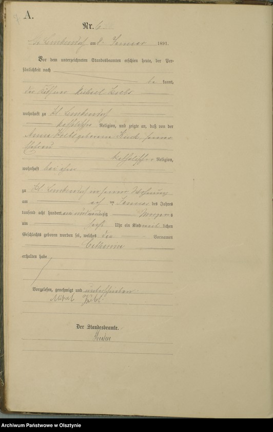 image.from.unit.number "Geburts-Haupt-Register Nr 1 - 135"