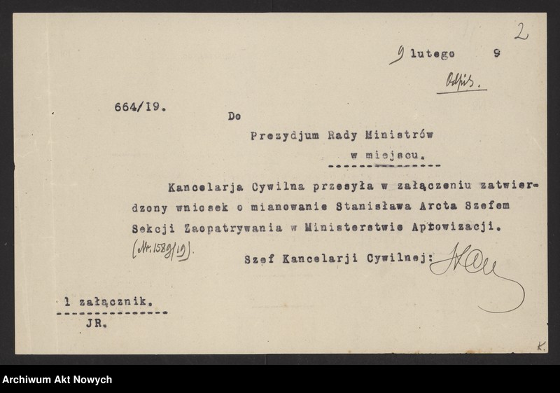 image.from.unit.number "Nominacje i dymisje w Ministerstwie Aprowizacji"