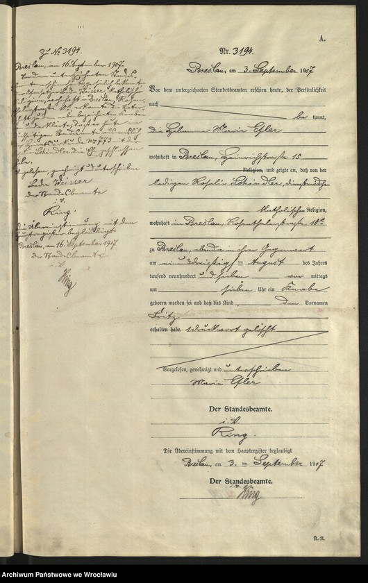 image.from.unit.number "Księga urodzeń Wrocław III 1907 t.9"