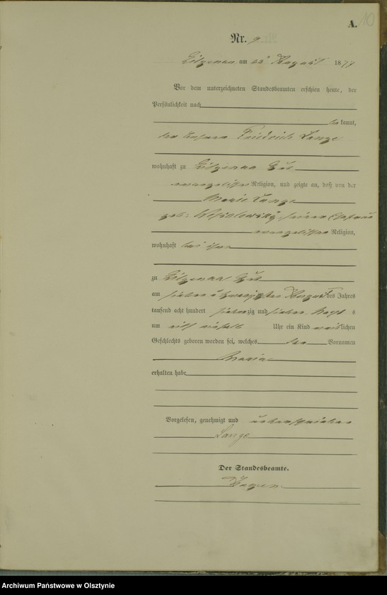 image.from.unit.number "Geburts-Haupt-Register Nr 1 - 15"