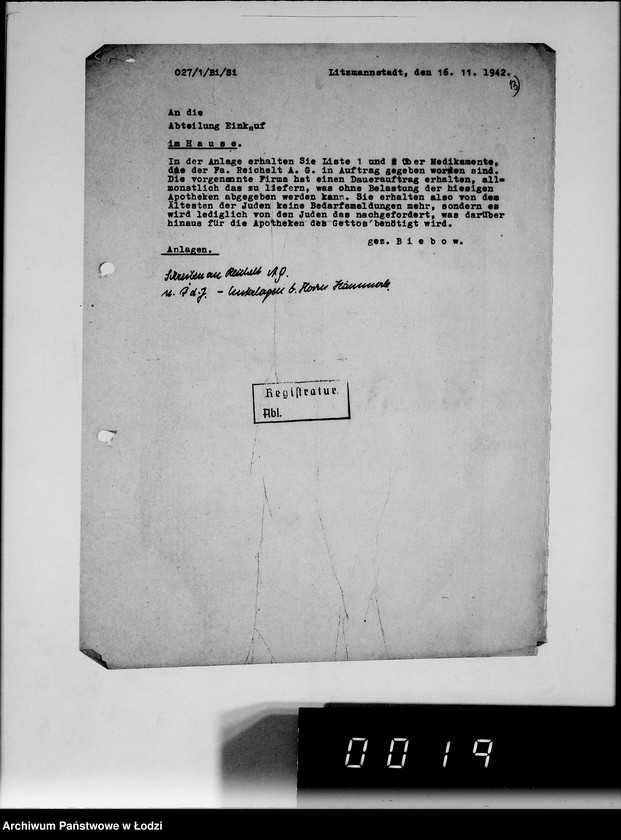 Obraz 17 z jednostki "Anordnungen, Umläufe und Schriftwechsel im Hause."