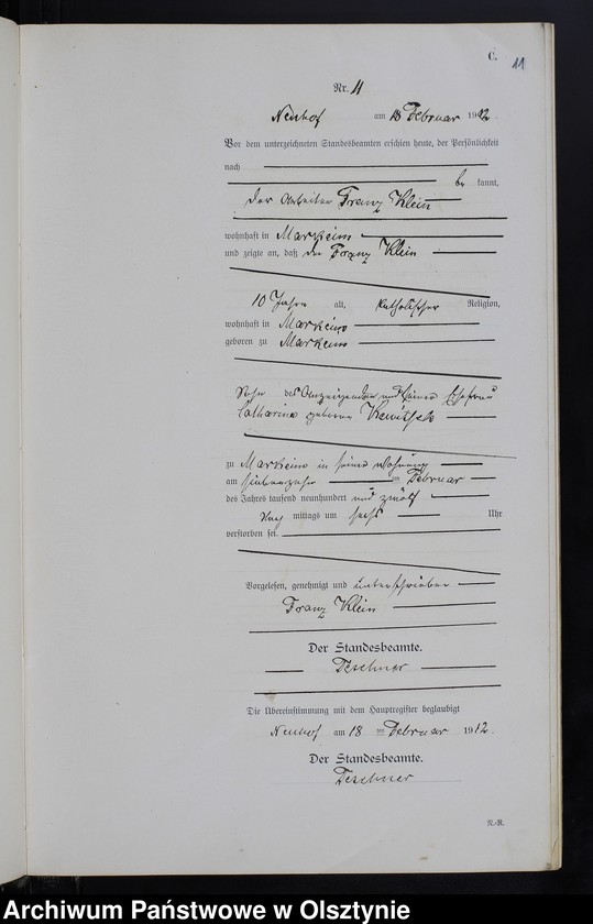 image.from.unit.number "Sterbe -Neben-Register Nr 1-68"