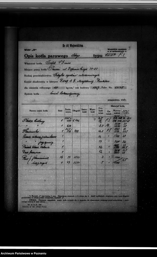 Obraz 7 z jednostki "Fabryka wyrobów mleczarnianych T.S. Groussa w Poznaniu nr woj. 6091"