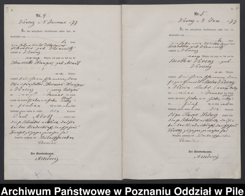 Obraz 6 z jednostki "Księga urodzeń"