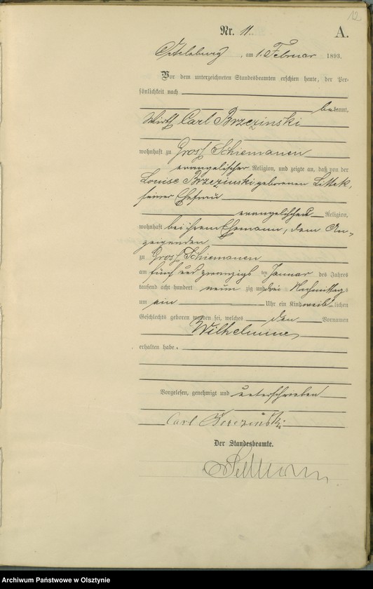 image.from.unit.number "Geburts-Haupt-Register Nr 1 - 96"