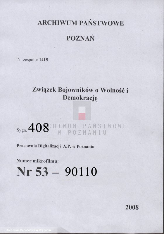 Obraz 1 z jednostki "Życiorysy powstańców wielkopolskich: F - tom l /Fajga Jan - Flieger Józef/."