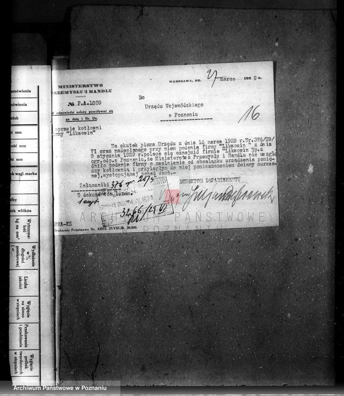 image.from.unit.number "Fabryka wódek i likierów /"Likwowin"/ w Poznaniu ul. Strzelecka 14 nr woj. 6285"