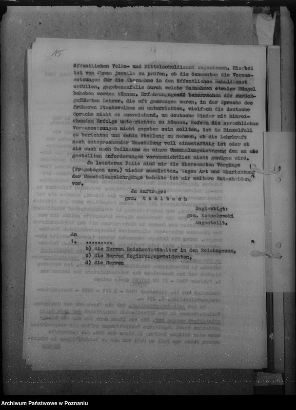 Obraz 19 z jednostki "Zatrudnienie i wynagrodzenie za pracę dla Niemców, miejscowych oraz osadzonych w Kraju Warty z terenów nadbałtyckich"
