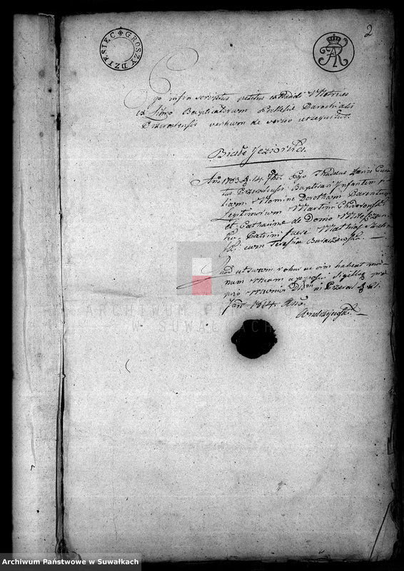 image.from.unit.number "Akta Stanu Cywilnego wyznania rzymsko-katolickiego w Filipowie Dokuemnty do akt małżeństw"