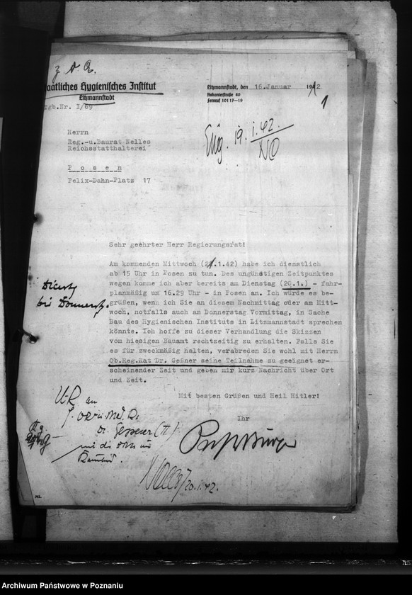 Obraz 5 z jednostki "Hygienisches Institut - Litzmannstadt"