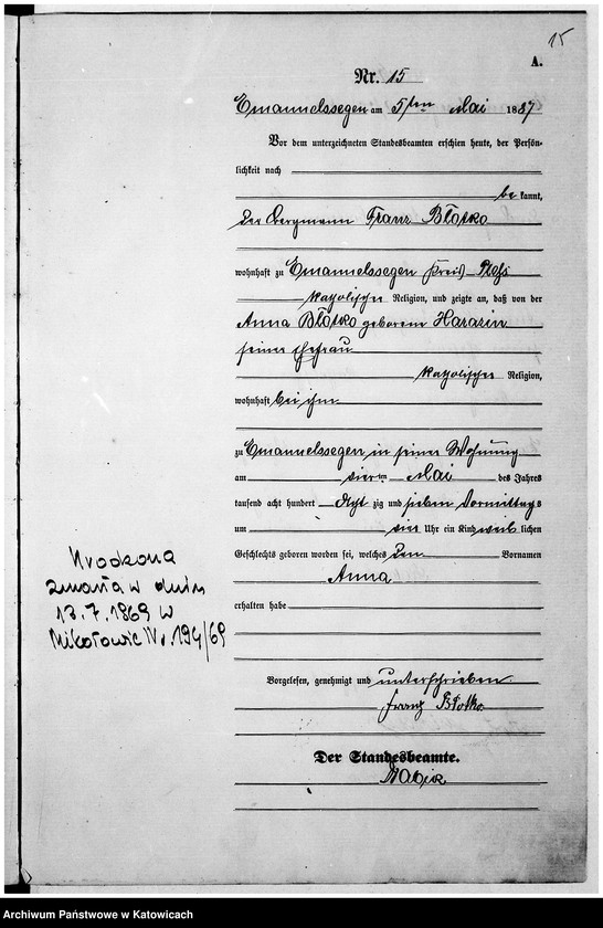 image.from.unit.number "Księga urodzeń nr 1 – 66"