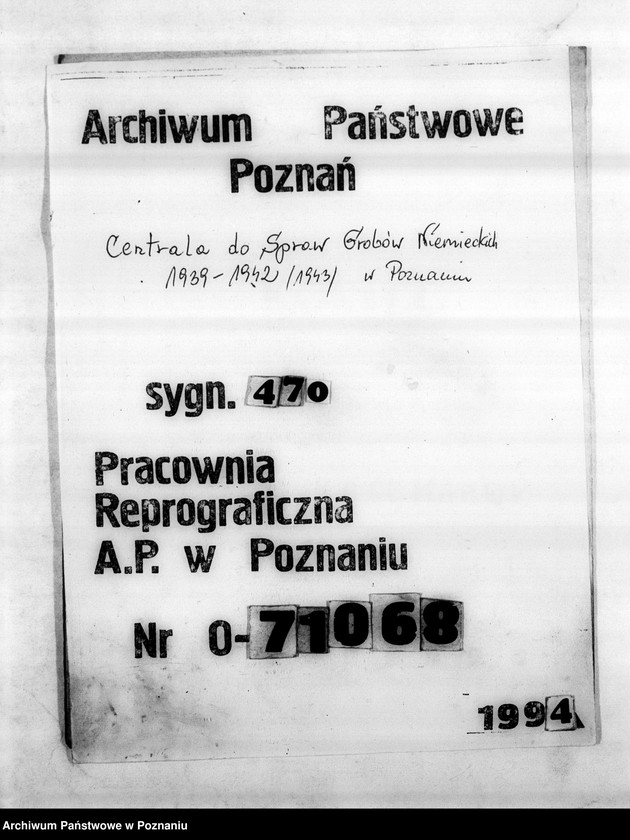 Obraz 1 z jednostki "Beurkundung des Sterbefalles des Landwirts Edmund Modro (Ogrodzona, powiat łęczycki)"