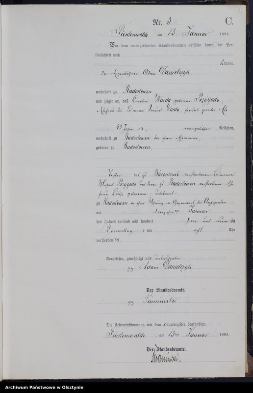 image.from.unit.number "Sterbe-Neben-Register Nr 1 - 114"