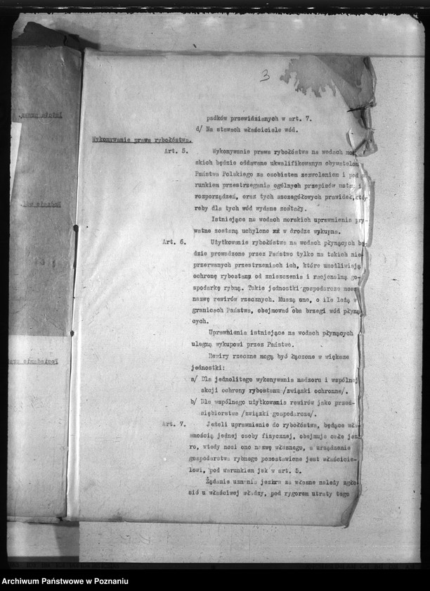 Obraz 7 z jednostki "Deleg. Departamentu Rolnictwa i D. Państw. Rybołówstwo"