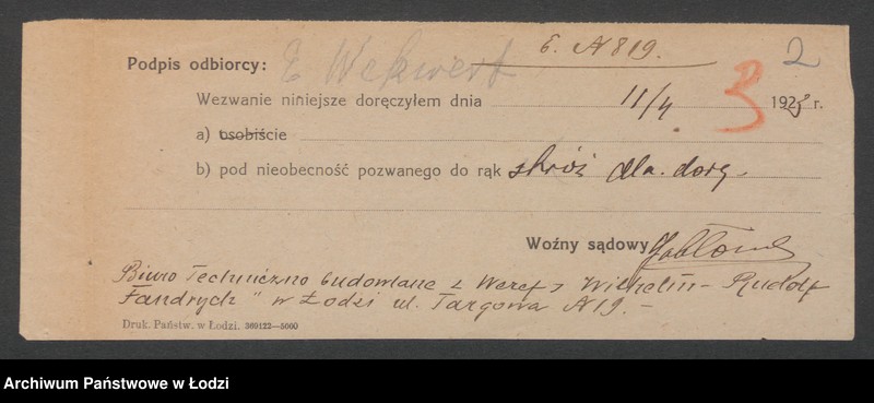 Obraz 4 z jednostki ""Weref"- Biuro Techniczno-Budowlane- W.Fandrych"