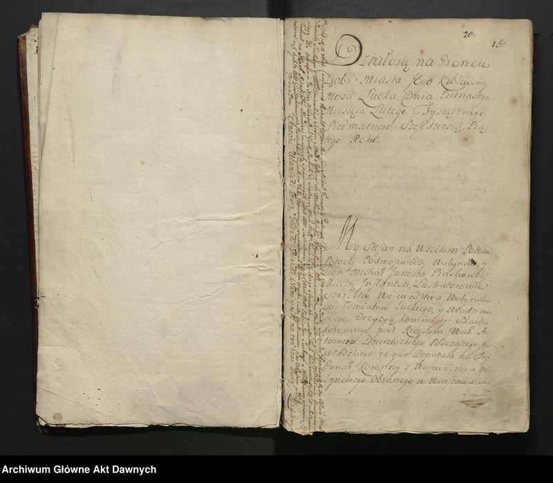 image.from.unit.number "Lustracya Starostwa w Woiewoddztwie Wołynskim Powiatach Łuckim i Włodzimierskim. Starostwo łuckie, starostwo włodzimierskie, starostwo kowelskie."