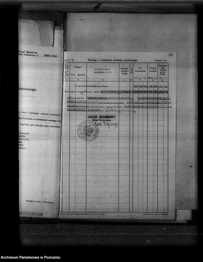 Obraz 18 z jednostki "Zestawienie parcel katastralnych i powierzchni nowego pomiaru"