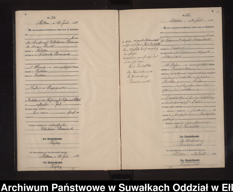 image.from.unit.number "Sterbe-Neben-Register des Preussischen Standes-Amtes Stasswinnen Kreis Lötzen"