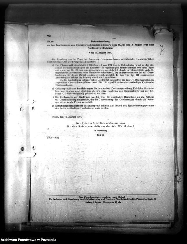 Obraz 11 z jednostki "Verordnungsblatt Nr. 12"