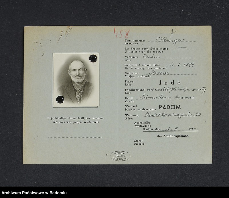 image.from.unit.number "[Wnioski o wydanie dowodów osobistych oraz nie odebrane dowody Klinger - Kon]"