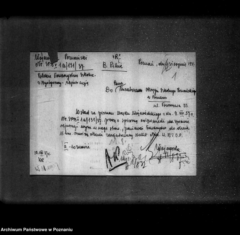 Obraz 5 z jednostki "/Polskie Towarzystwo Szkolne w Bydgoszczy/"