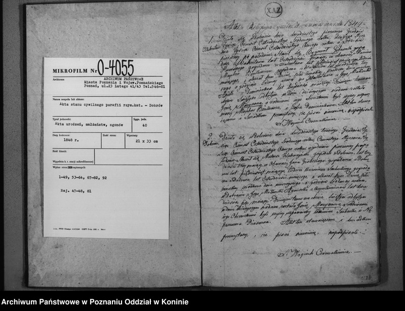 image.from.unit.number "Akta urodzeń, małżeństw i zgonów"