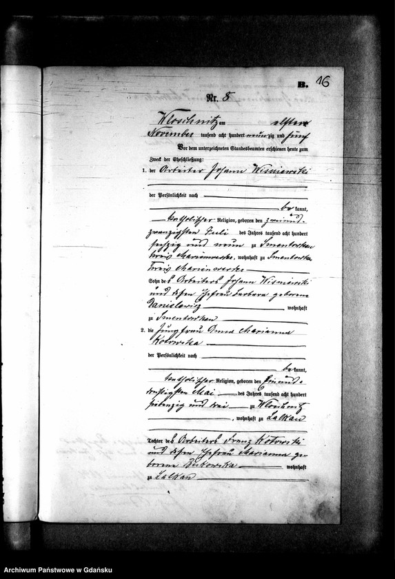 image.from.unit.number "Księga małżeństw"