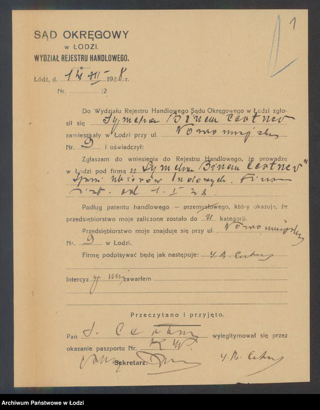 Obraz 3 z jednostki "Szymcha Binem Certner – sprzedaż ubiorów ludowych"