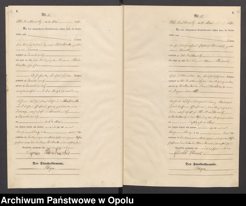 image.from.unit.number "[Urząd Stanu Cywilnego w Budkowicach Starych. Księga zgonów za lata 1891-1895]"