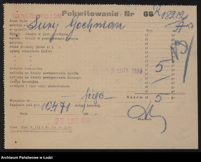 Obraz 19 z jednostki "Rywka Fogel i s-ka „Reduton” – wyrób i sprzedaż wigoniowych chustek"